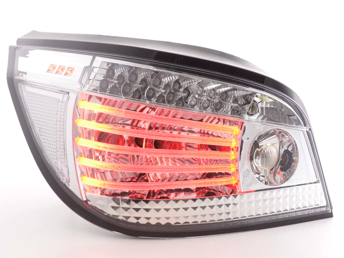 LED Rückleuchten Set BMW 5er Limousine Typ E60 04-07 chrom LED Rückleuchten Set BMW 5er Limousine Typ E60 04-07 chrom